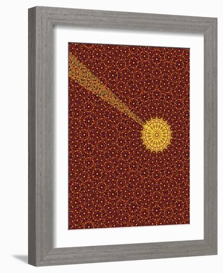 Quasicrystal-Eric Heller-Framed Photographic Print