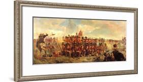 Quatre Bras, 1815-Lady Butler-Framed Art Print