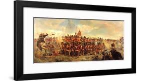 Quatre Bras, 1815-Lady Butler-Framed Art Print
