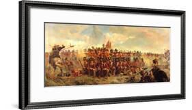Quatre Bras, 1815-Lady Butler-Framed Art Print