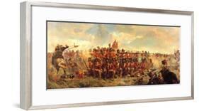 Quatre Bras, 1815-Lady Butler-Framed Art Print