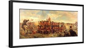 Quatre Bras, 1815-Lady Butler-Framed Art Print