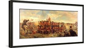 Quatre Bras, 1815-Lady Butler-Framed Art Print