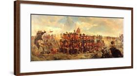 Quatre Bras, 1815-Lady Butler-Framed Art Print