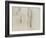 Quatre études d'après un écorché-Gustave Moreau-Framed Giclee Print