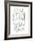 Quatre Personnages-Rodolphe Raoul Ubac-Framed Premium Edition