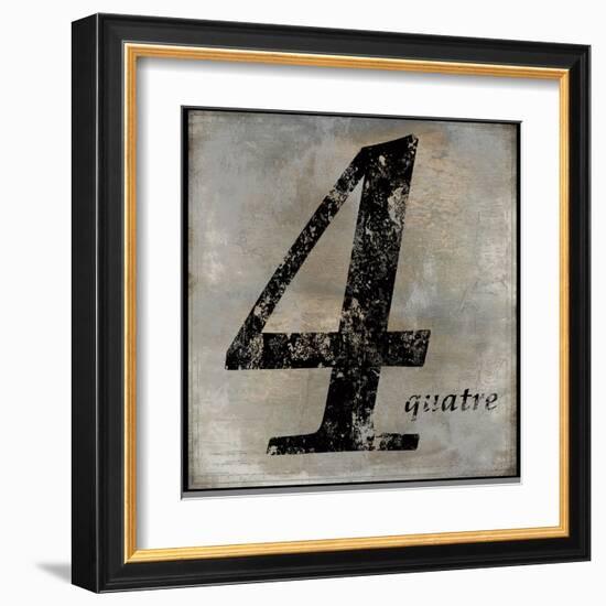 quatre-Oliver Jeffries-Framed Art Print