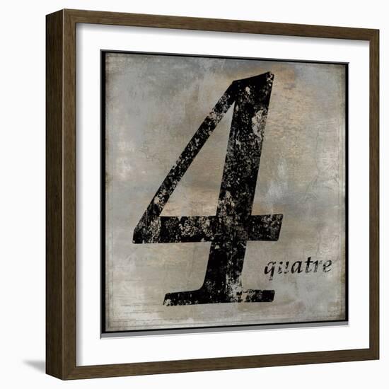 quatre-Oliver Jeffries-Framed Art Print