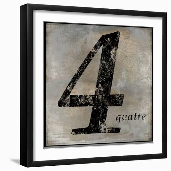 quatre-Oliver Jeffries-Framed Art Print