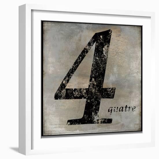 quatre-Oliver Jeffries-Framed Art Print