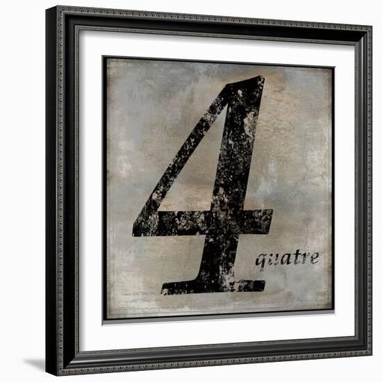 quatre-Oliver Jeffries-Framed Art Print