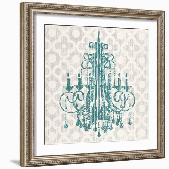 Quatrefoil Chandelier I-Piper Ballantyne-Framed Art Print