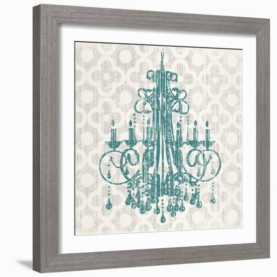 Quatrefoil Chandelier I-Piper Ballantyne-Framed Art Print