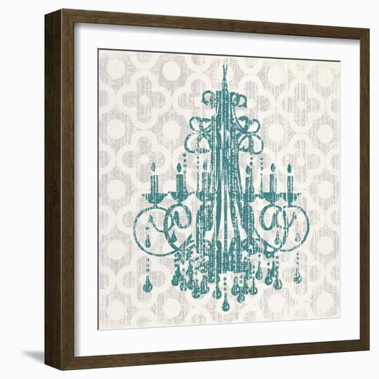 Quatrefoil Chandelier I-Piper Ballantyne-Framed Art Print