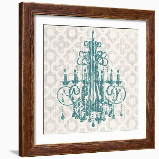 Quatrefoil Chandelier I-Piper Ballantyne-Framed Art Print