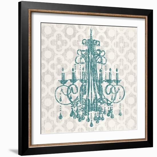 Quatrefoil Chandelier I-Piper Ballantyne-Framed Art Print