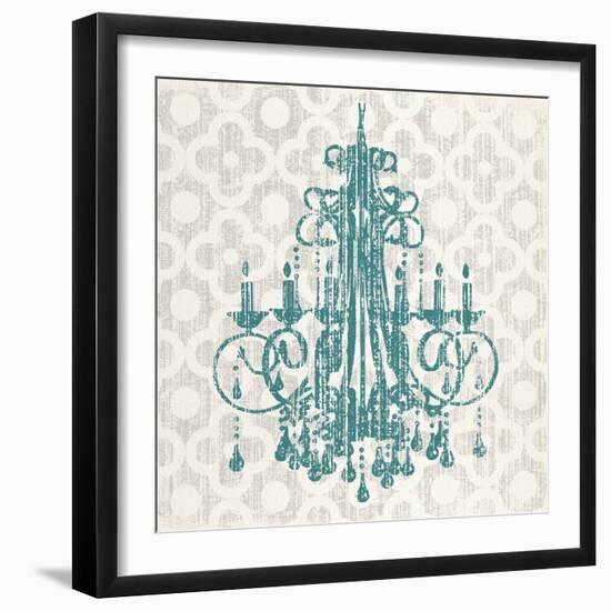 Quatrefoil Chandelier I-Piper Ballantyne-Framed Art Print