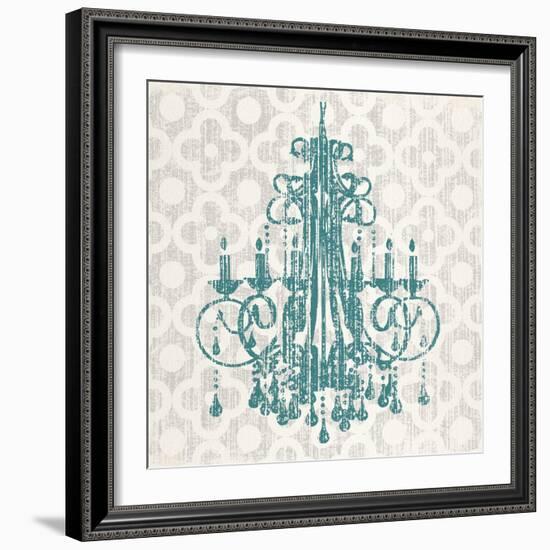 Quatrefoil Chandelier I-Piper Ballantyne-Framed Art Print