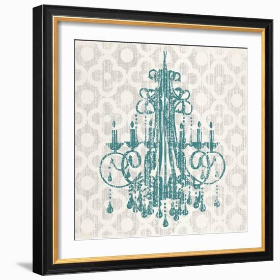 Quatrefoil Chandelier I-Piper Ballantyne-Framed Art Print