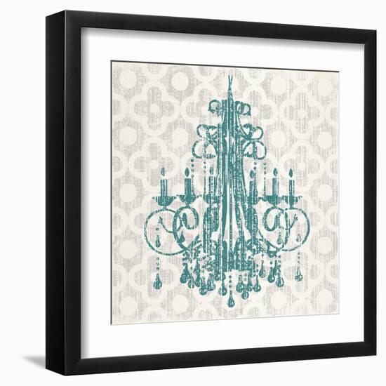 Quatrefoil Chandelier I-Piper Ballantyne-Framed Art Print