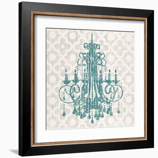 Quatrefoil Chandelier I-Piper Ballantyne-Framed Art Print