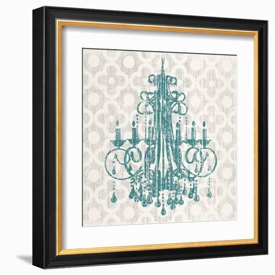 Quatrefoil Chandelier I-Piper Ballantyne-Framed Art Print