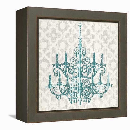 Quatrefoil Chandelier II-Piper Ballantyne-Framed Stretched Canvas