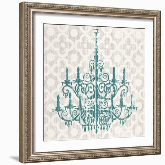 Quatrefoil Chandelier II-Piper Ballantyne-Framed Art Print