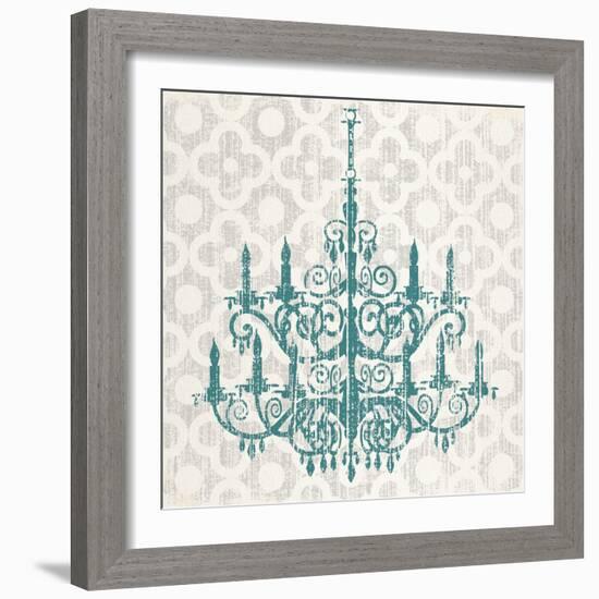 Quatrefoil Chandelier II-Piper Ballantyne-Framed Art Print