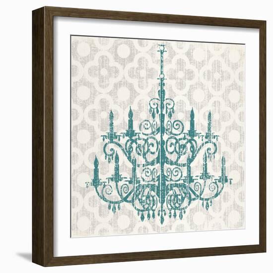 Quatrefoil Chandelier II-Piper Ballantyne-Framed Art Print