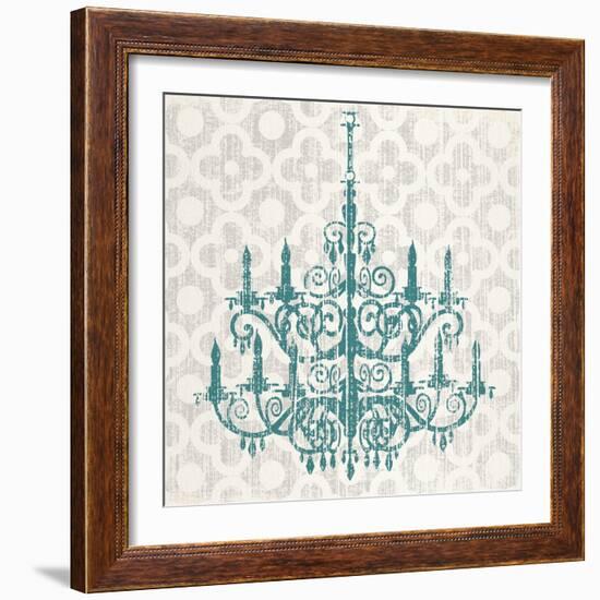 Quatrefoil Chandelier II-Piper Ballantyne-Framed Art Print