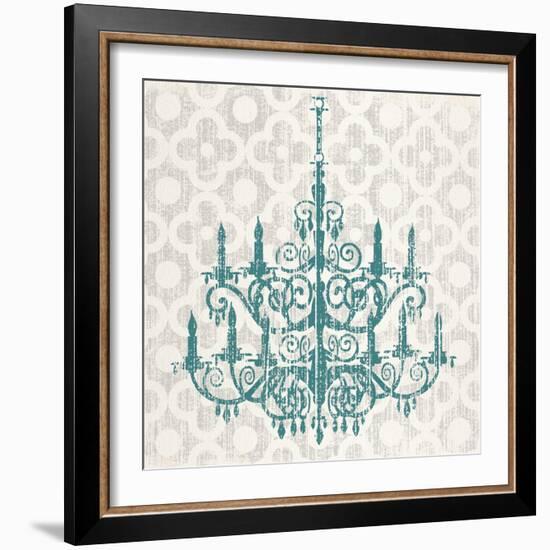 Quatrefoil Chandelier II-Piper Ballantyne-Framed Art Print