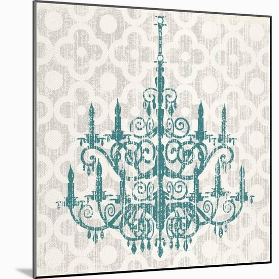 Quatrefoil Chandelier II-Piper Ballantyne-Mounted Art Print