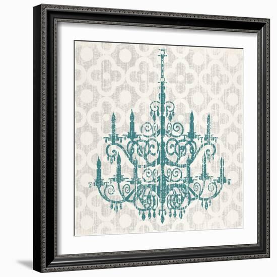 Quatrefoil Chandelier II-Piper Ballantyne-Framed Art Print