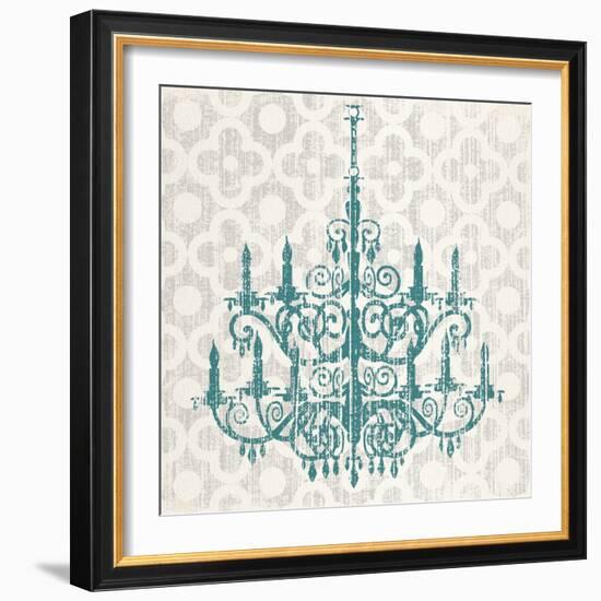 Quatrefoil Chandelier II-Piper Ballantyne-Framed Art Print