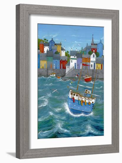 Quayside-Peter Adderley-Framed Art Print