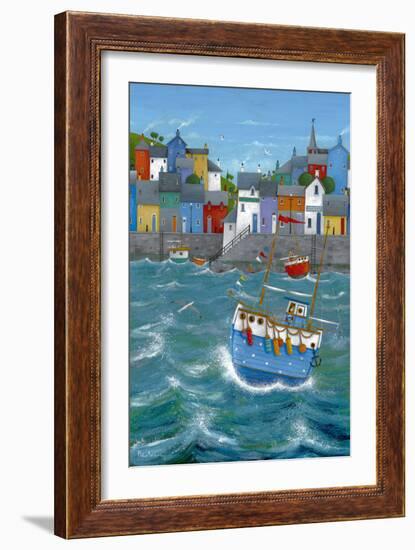 Quayside-Peter Adderley-Framed Art Print