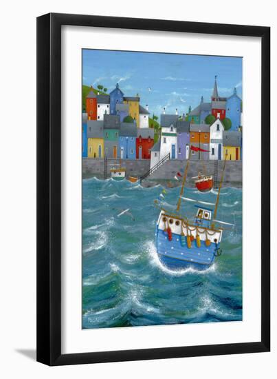 Quayside-Peter Adderley-Framed Art Print