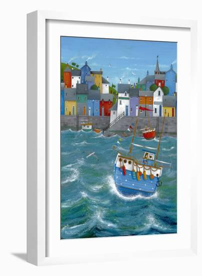 Quayside-Peter Adderley-Framed Art Print