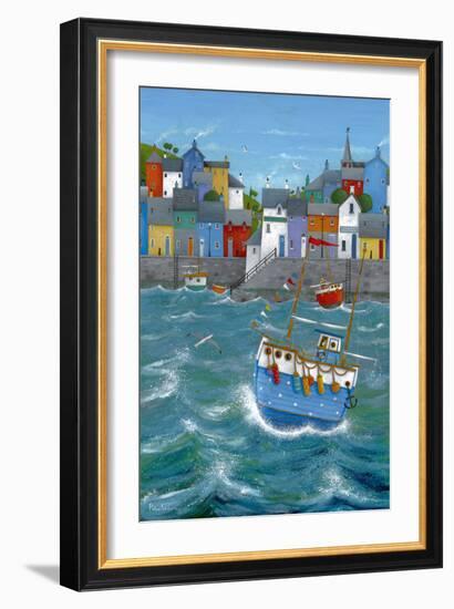 Quayside-Peter Adderley-Framed Art Print