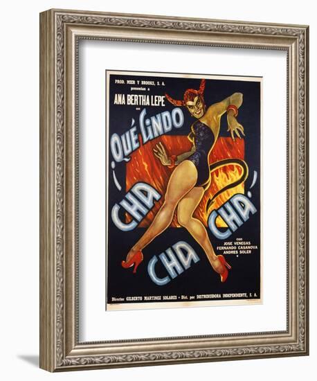 Que Lindo Cha Cha Cha! Movie Poster--Framed Giclee Print