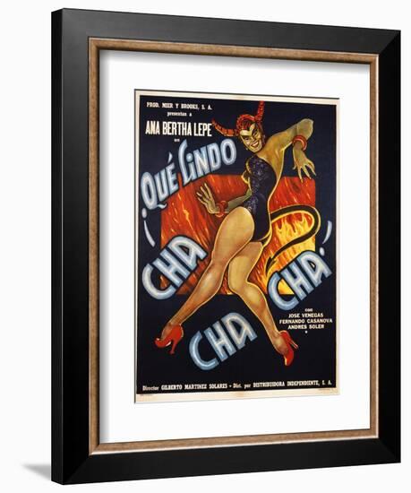 Que Lindo Cha Cha Cha! Movie Poster-null-Framed Giclee Print