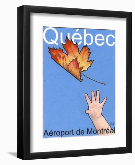 Québec Aéroport de Montréal-Jean Pierre Got-Framed Art Print