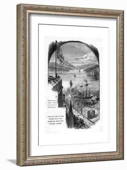 Quebec, Canada, Late 19th Century-Princess Louise-Framed Giclee Print