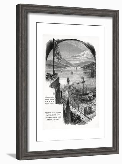 Quebec, Canada, Late 19th Century-Princess Louise-Framed Giclee Print