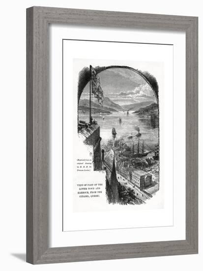 Quebec, Canada, Late 19th Century-Princess Louise-Framed Giclee Print