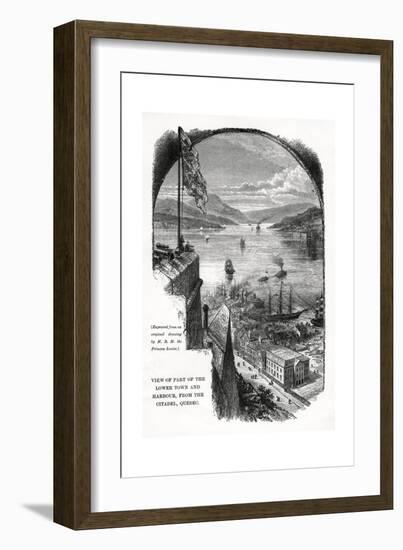 Quebec, Canada, Late 19th Century-Princess Louise-Framed Giclee Print