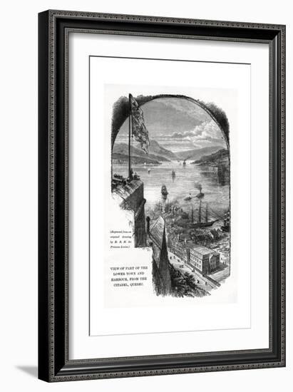 Quebec, Canada, Late 19th Century-Princess Louise-Framed Giclee Print