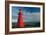 Quebec, Canada - Martre Lighthouse-Lantern Press-Framed Art Print