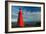 Quebec, Canada - Martre Lighthouse-Lantern Press-Framed Art Print